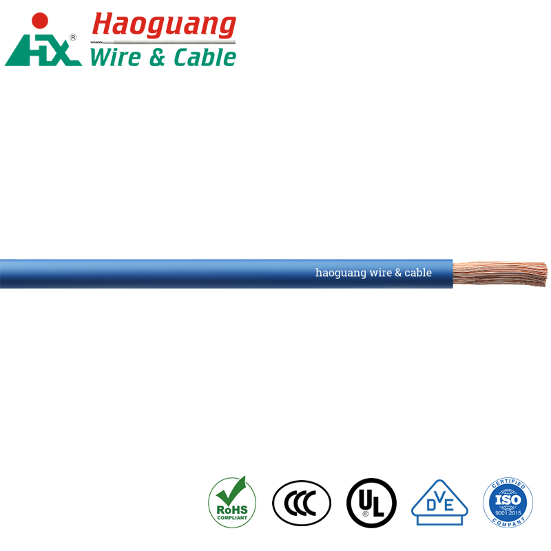 H07V-K H07V-U Flexible PVC İzolə Edilmiş Tək Nüvəli Kabel